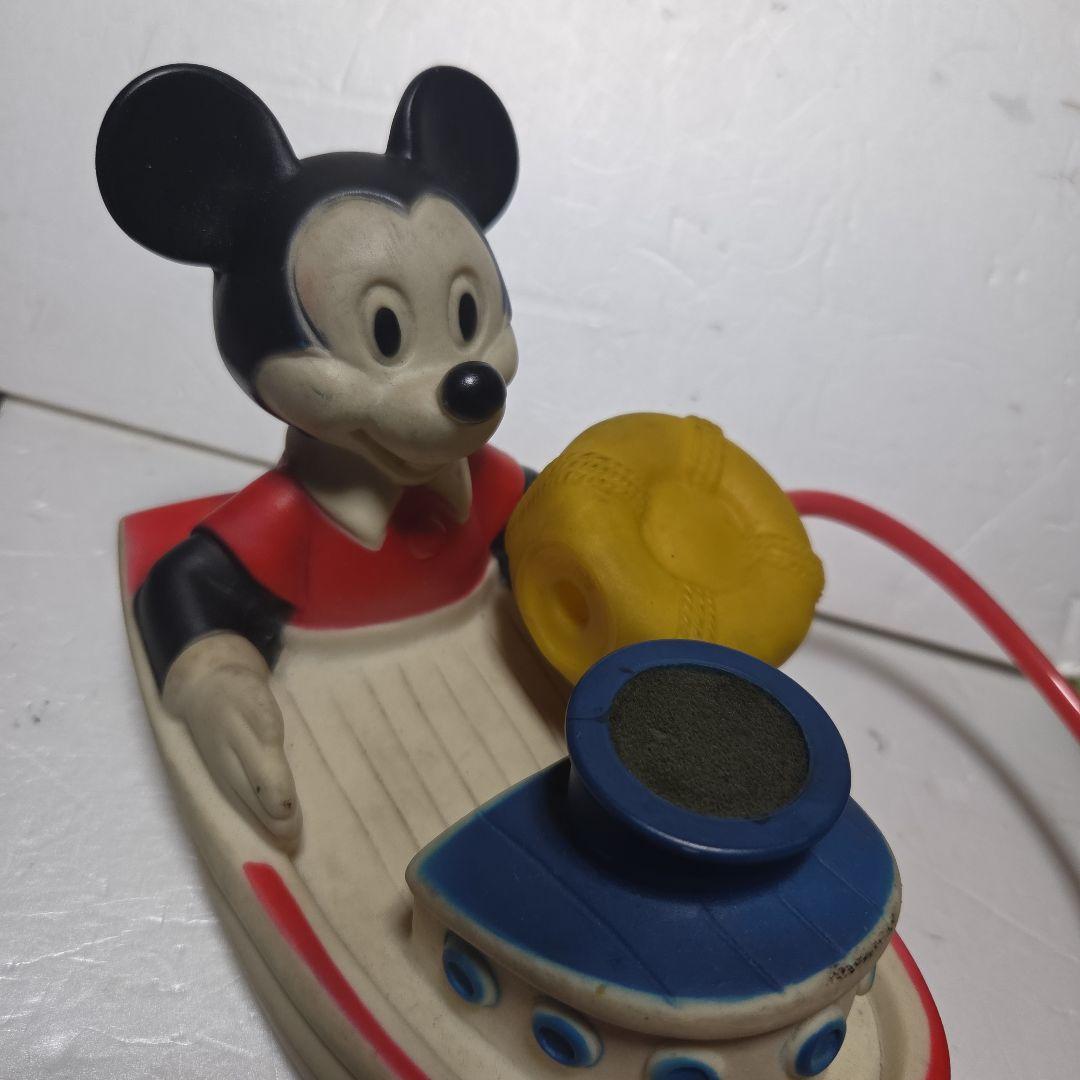 珍品 レトロ　ミッキーのおもちゃ 浴場(おふろ)や水遊び用
