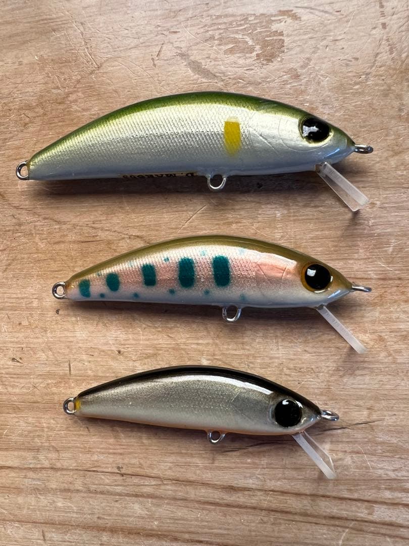 渓流ミノー　LURE-REP DMARS63&55&50セット