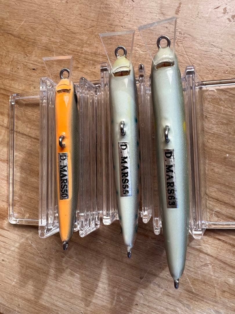 渓流ミノー　LURE-REP DMARS63&55&50セット