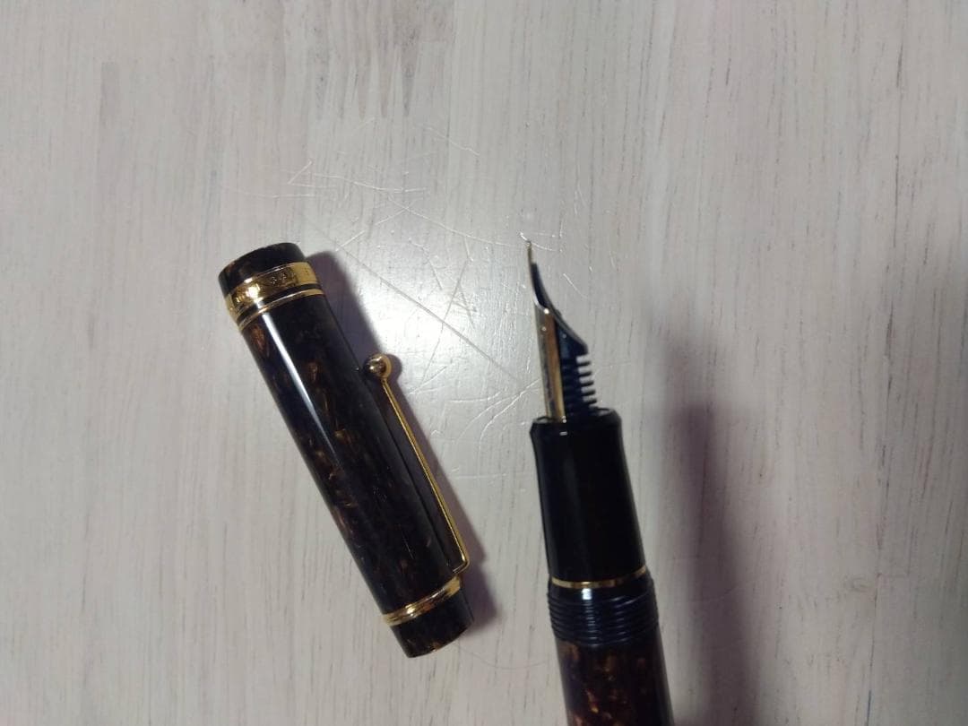 PILOT パイロット CUSTOM LE レガンス 万年筆 F字 ペン先18K