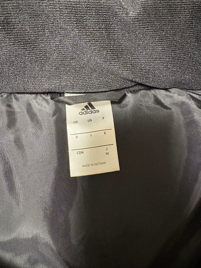 adidas ブラック ベンチコート Mサイズ