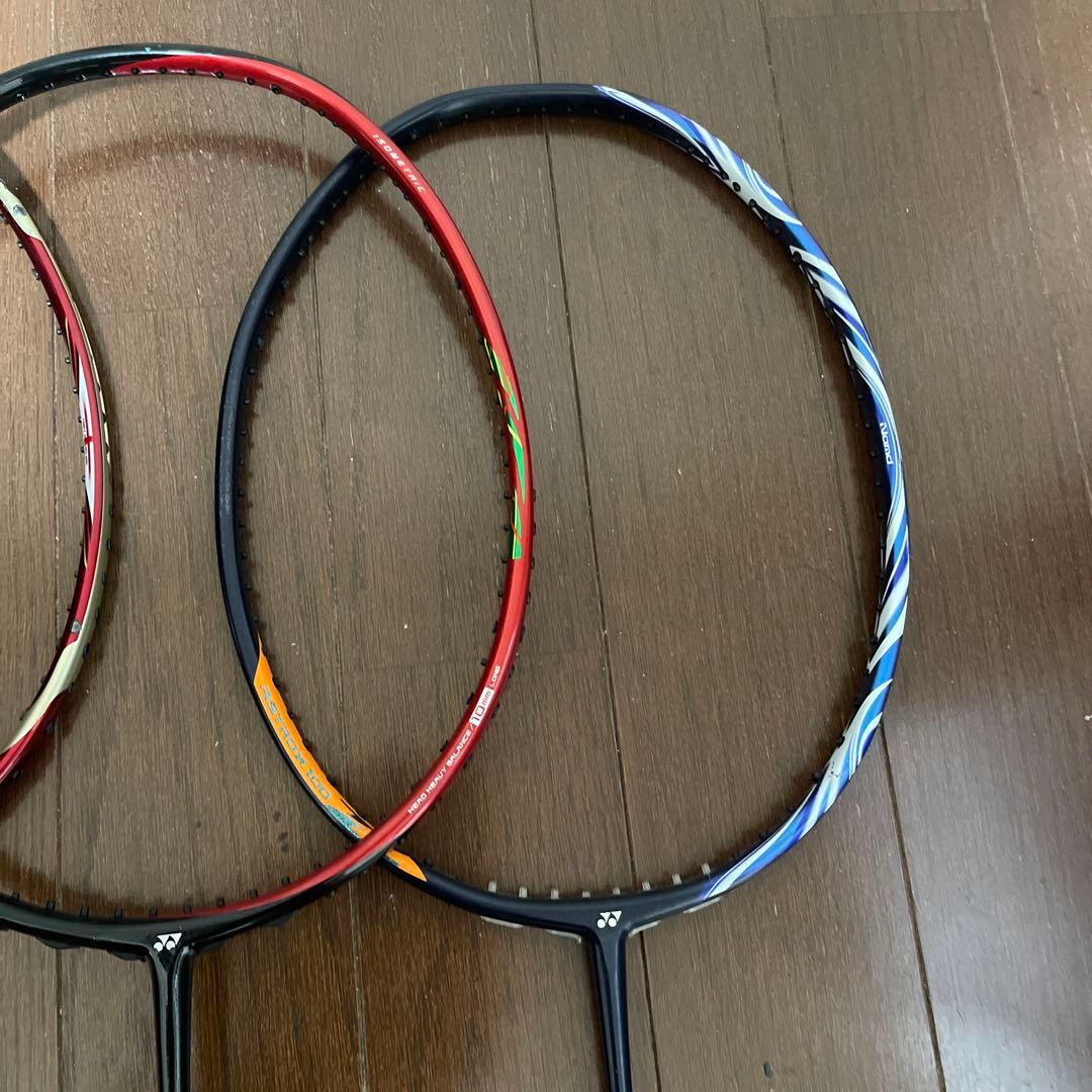 YONEX バドミントンラケット ジャンク4本セット
