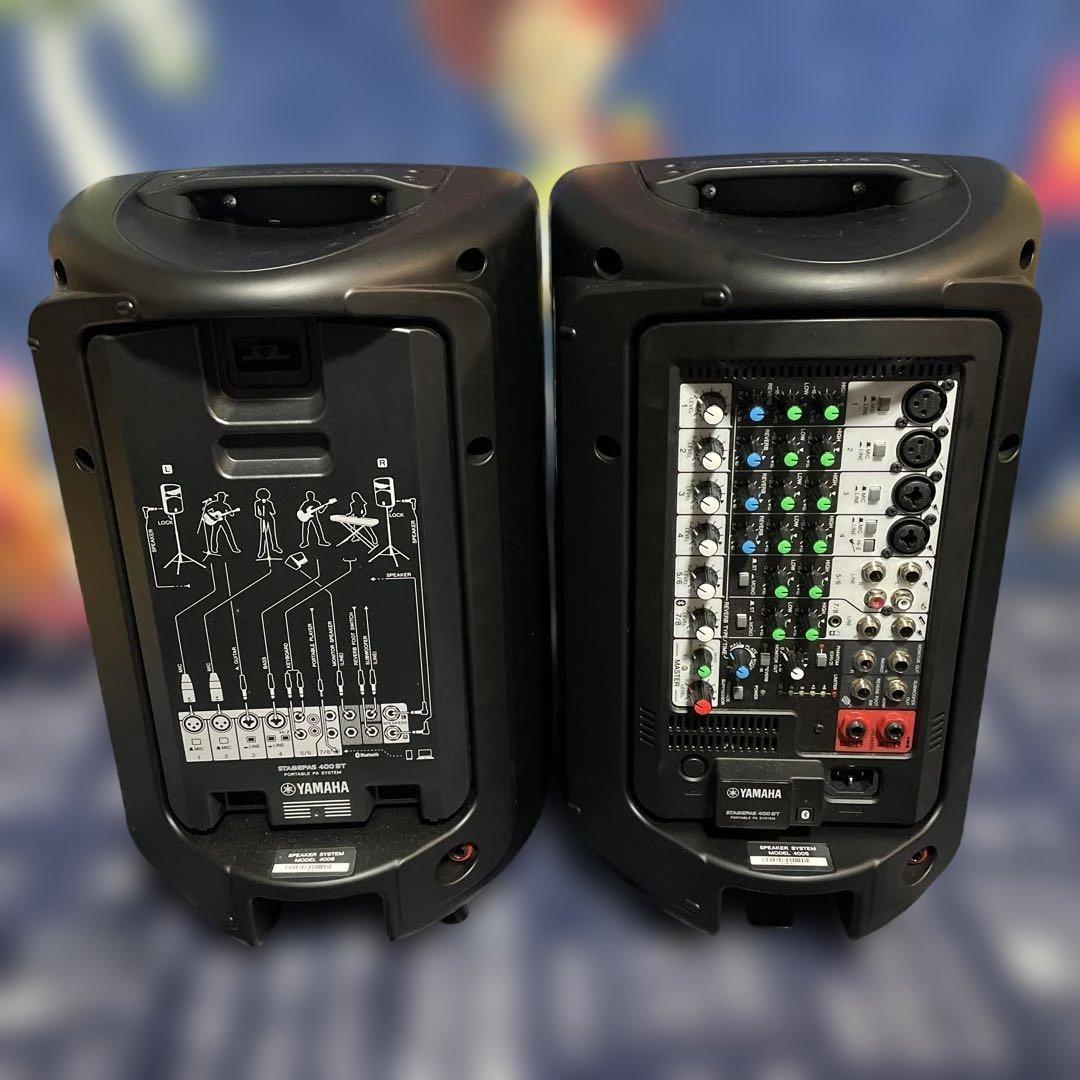 美品 YAMAHA STAGEPAS400BT スタンド マイクセット