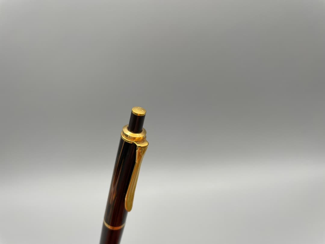 ペリカン スーベレーン D400 旧型 茶縞 0.7mm（軸リング1本）