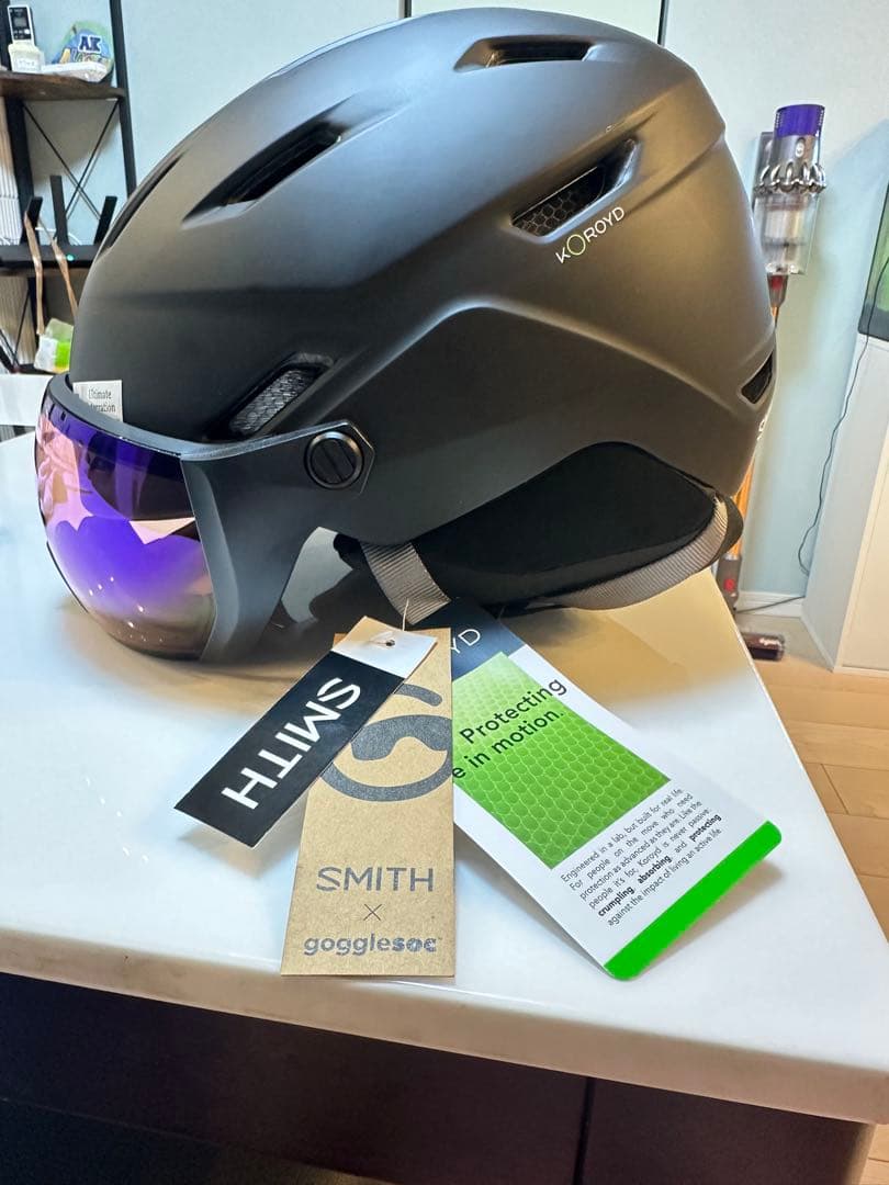 SMITH Survey ブラック ヘルメット