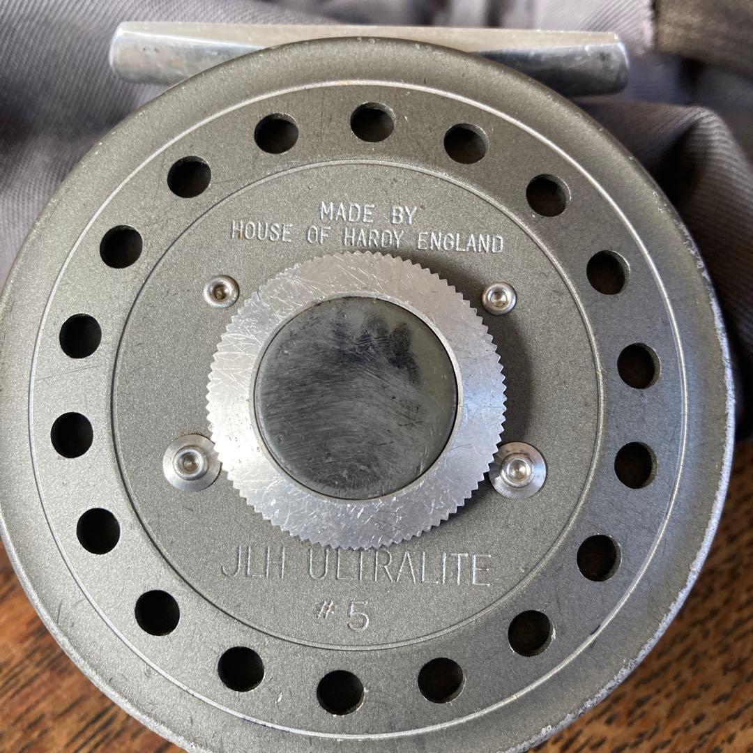 ハウスオブハーディ、フライリール 収納袋付き.　JLH ULTRALITE #５