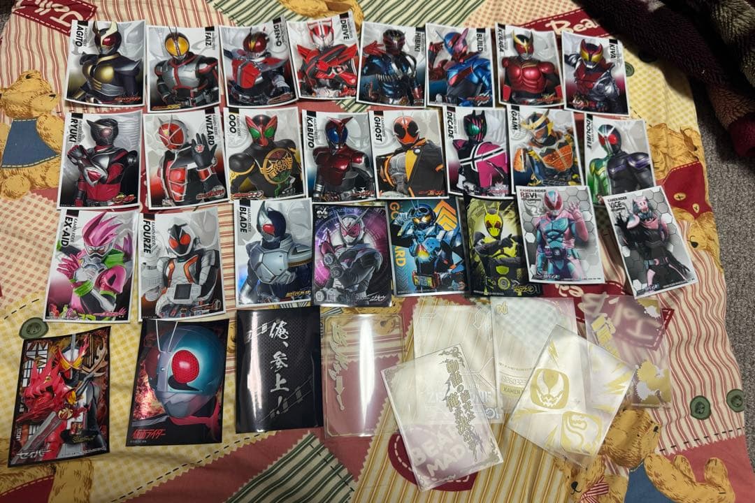 仮面ライダー　スリーブ　まとめ