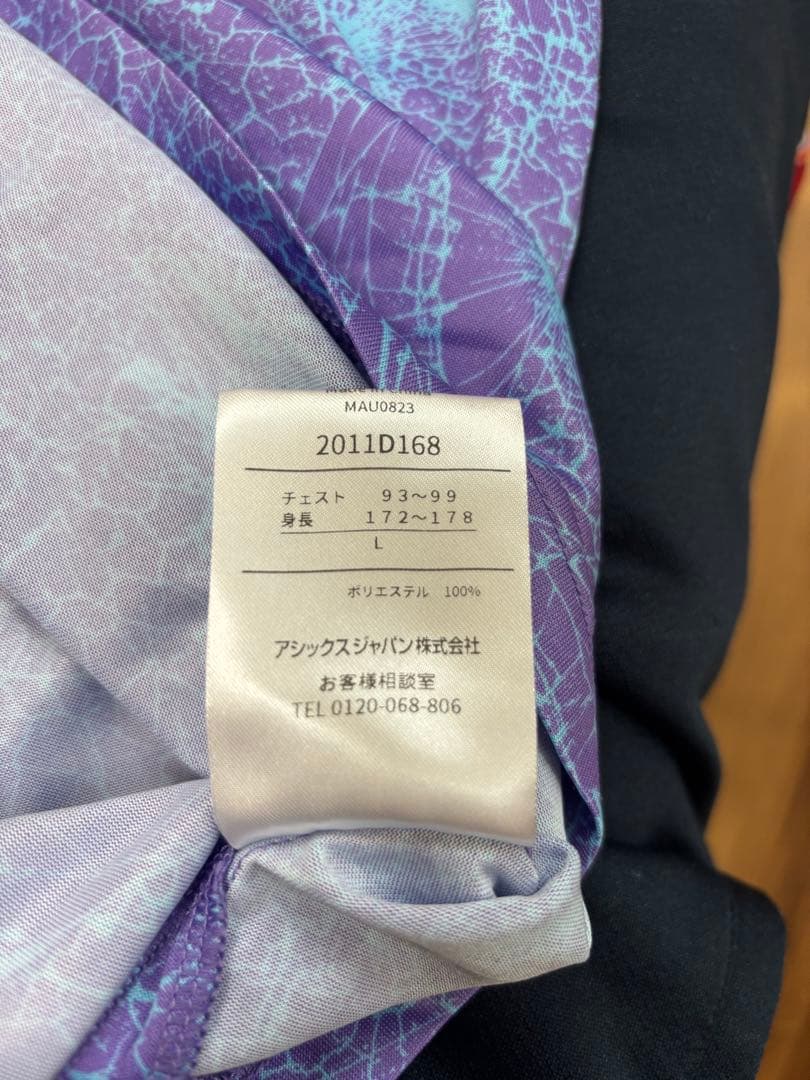 エルドレッソ×アシックス　コラボ　ロングスリーブシャツ