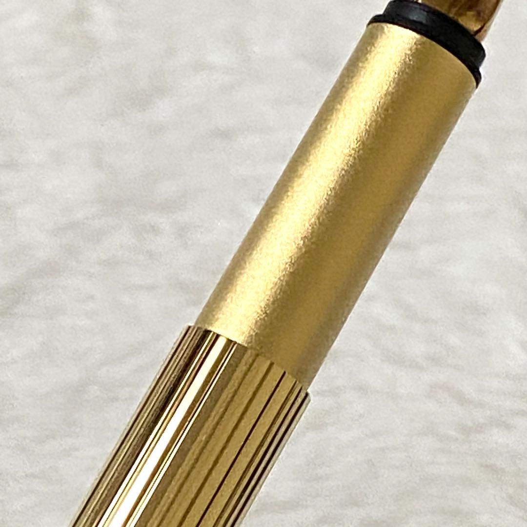 極美品　モンブランMONTBLANC ノブレス　ゴールド　万年筆　585 F