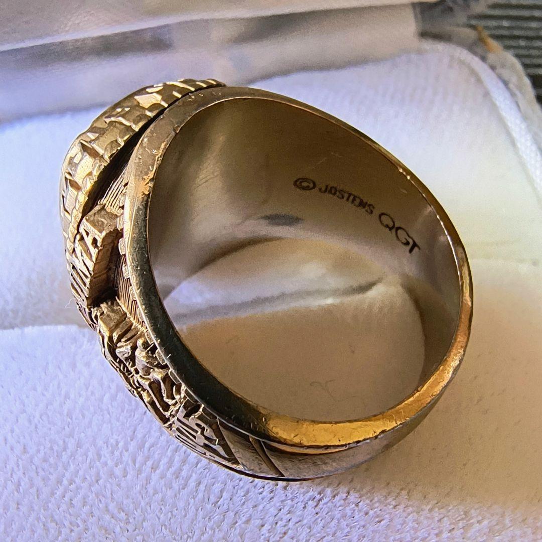 ジャスティン　JOSTENS QGT 19号 カレッジリング