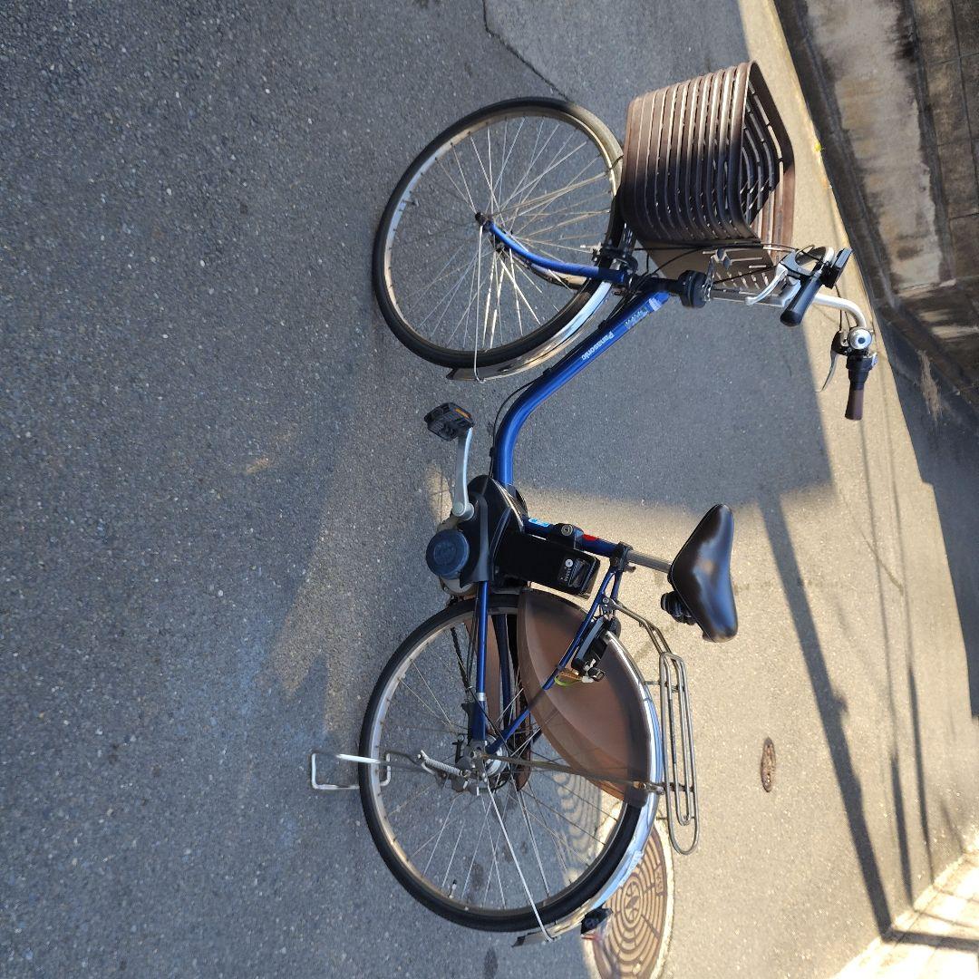 パナソニック　電動アシスト自転車 シティタイプ 青　ビビ
