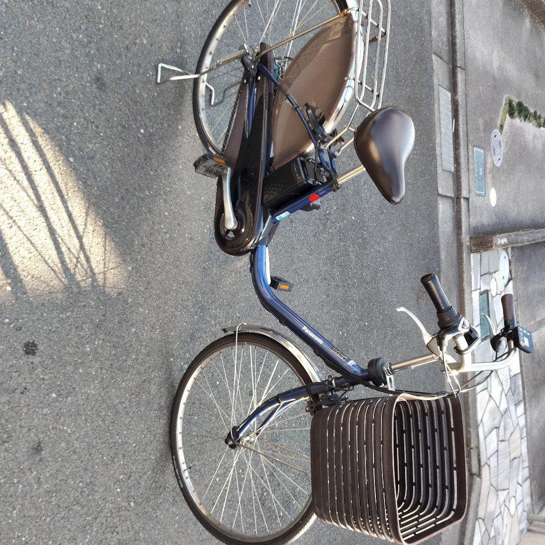 パナソニック　電動アシスト自転車 シティタイプ 青　ビビ