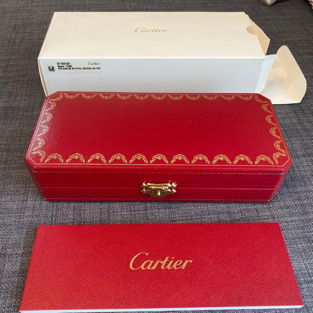 Cartier シルバーボールペン ケース付き