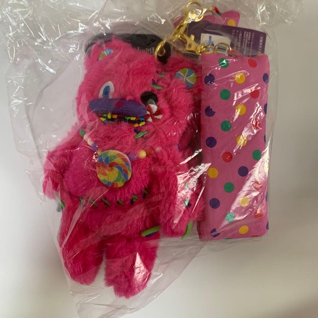 ハミクマ　ストラップ付きマスコットキーチェーン　新品未使用