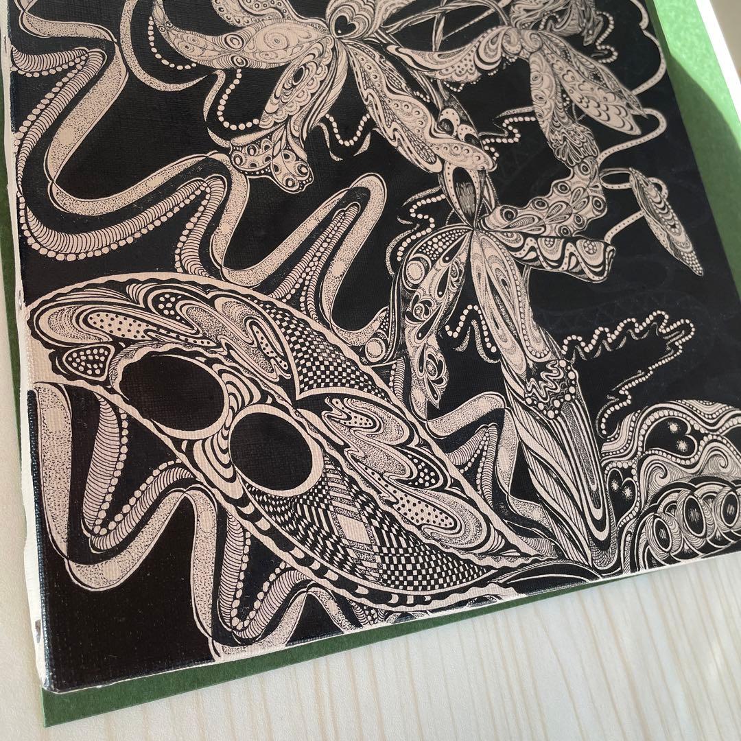 ミト五十嵐　絵画　額付き