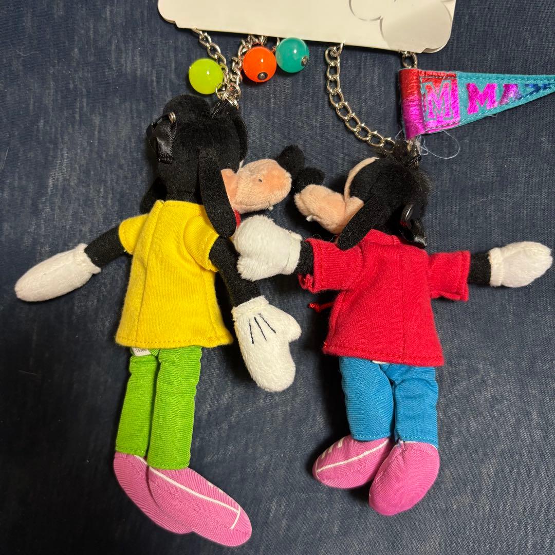 グーフィー　マックス　バッジつきペアチェーン