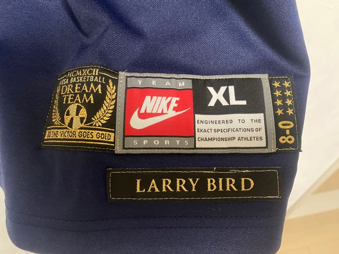 NBA 初代ドリームチーム　ラリー・バード　ジャージ 新品未使用タグ付 XL