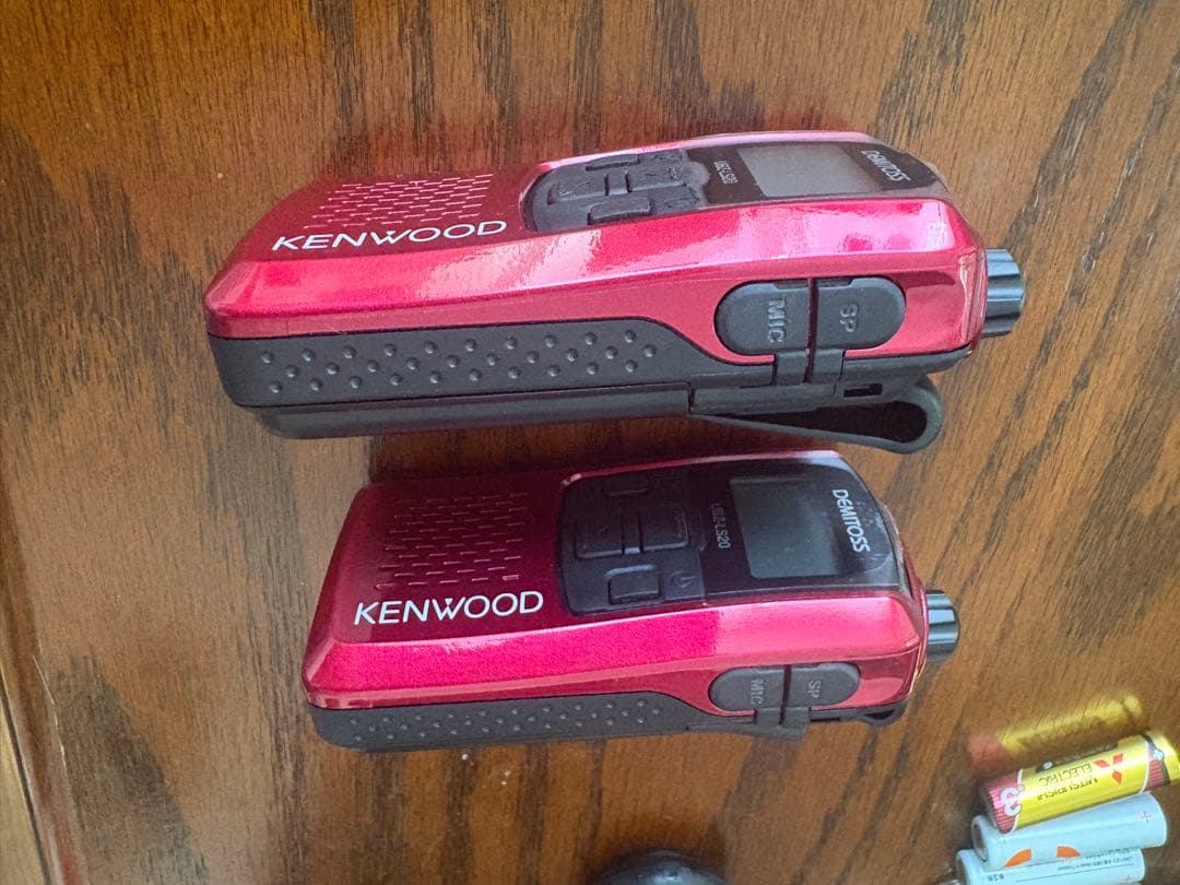 KENWOOD UBZ-LS20 トランシーバー 2台セット　マイクイヤホン付き