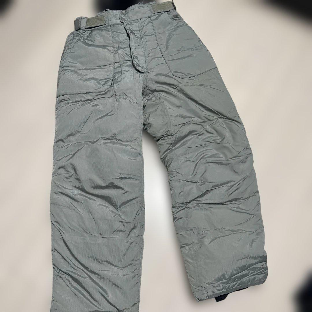 MARUKYU フィッシングスーツ(上下セット) グレー　ダウン　やけあり