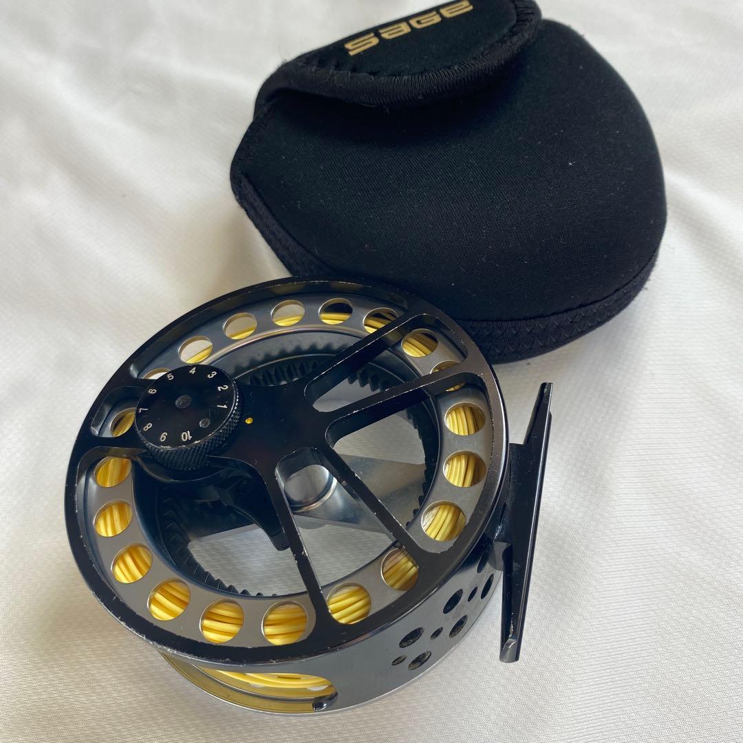 SAGE 2950 フライリール シルバー/ブラック/イエロー #5