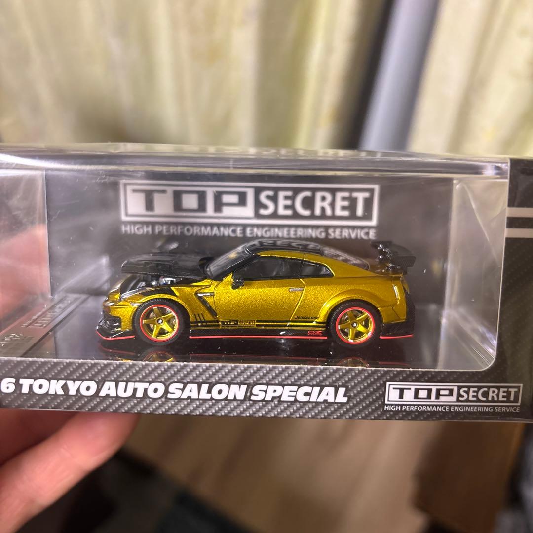 トップシークレット 1/64 GTR R35 東京オートサロン2026 限定