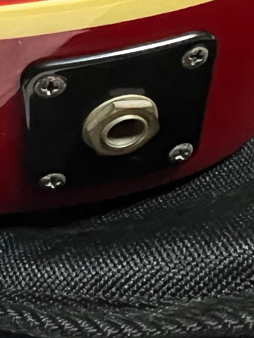 FERNANDES ZO-3 GF フェルナンデス アンプ内蔵ギター 赤レッド