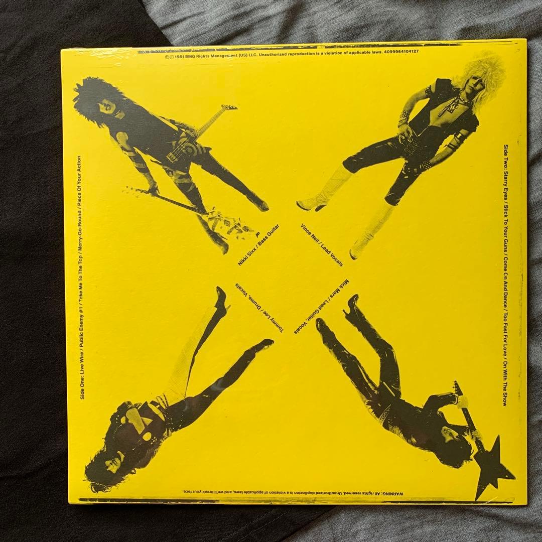 MÖTLEY CRÜE HOLLYWOOD TAKEOVER Tシャツ&レコード