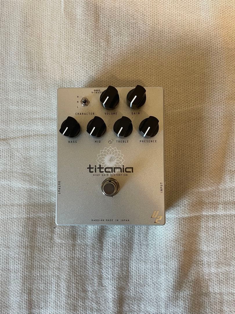 kardian Titania v2 ギターエフェクター