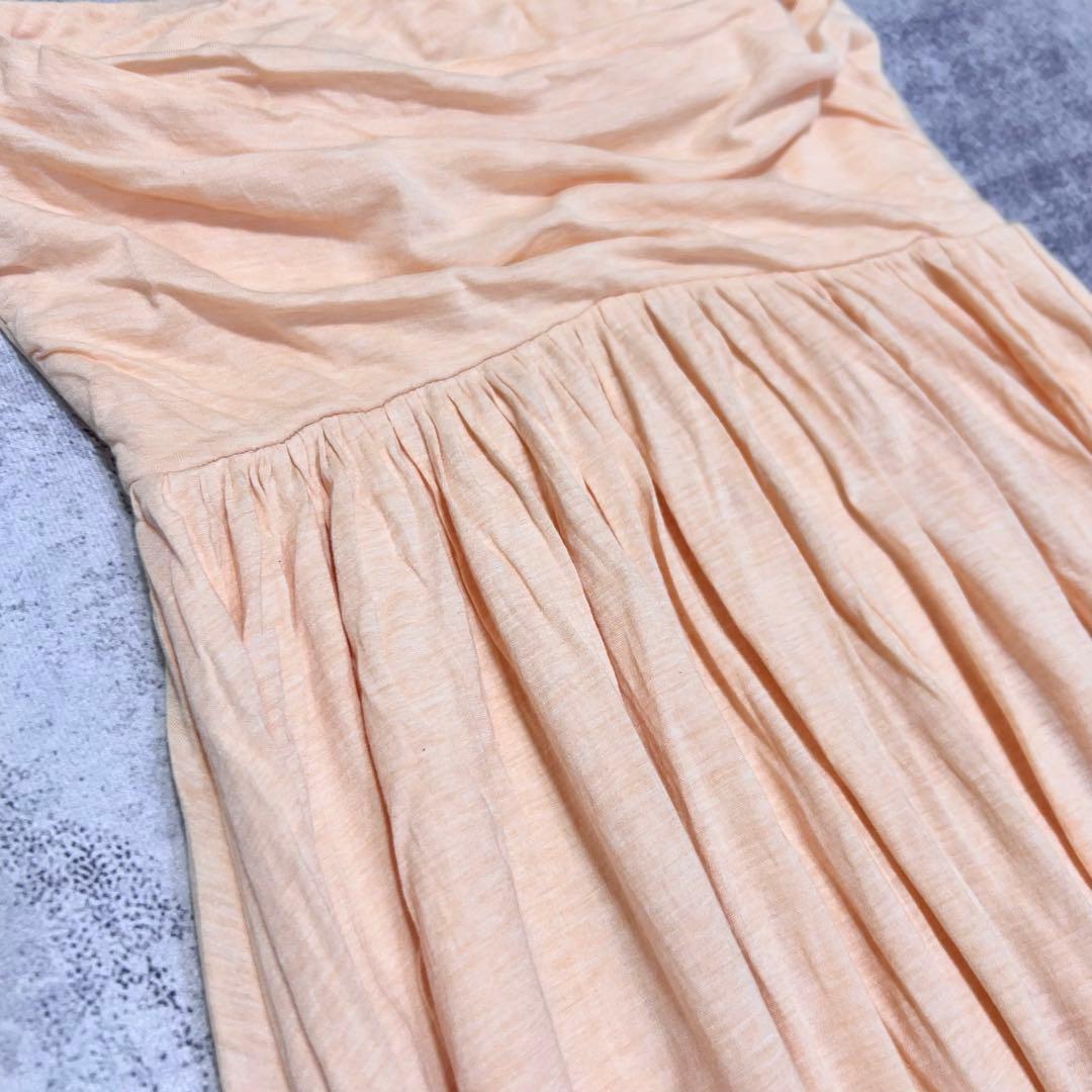 【美品】ヨギーサンクチュアリ　ホルターネック マキシワンピース 日本製 F