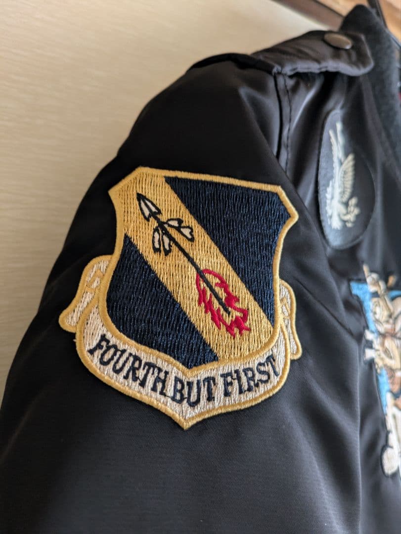 V*r様 AVIREX ワッペン L2B フライトジャケット FREE SIZE