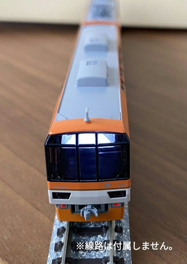 カトー 10-412 叡山電鉄900系「きらら」メープルオレンジ ※室内灯付