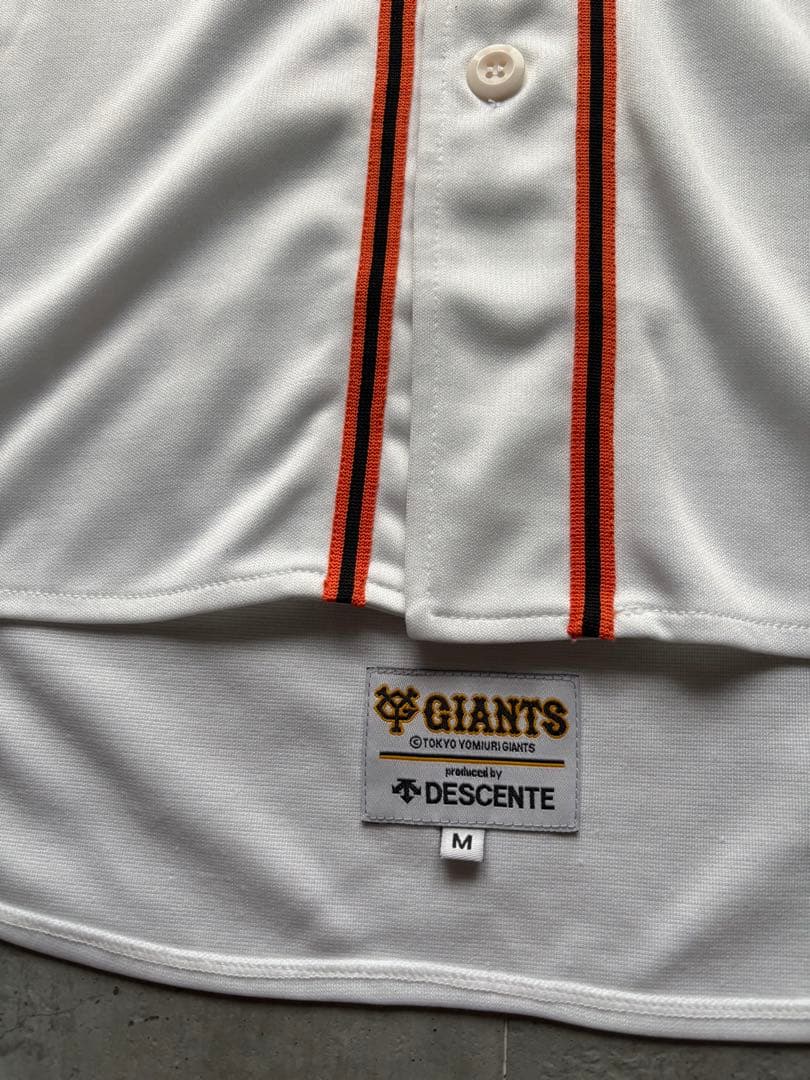 レア　デサント製　高橋由伸　読売ジャイアンツ　ユニフォーム　美品　Mサイズ