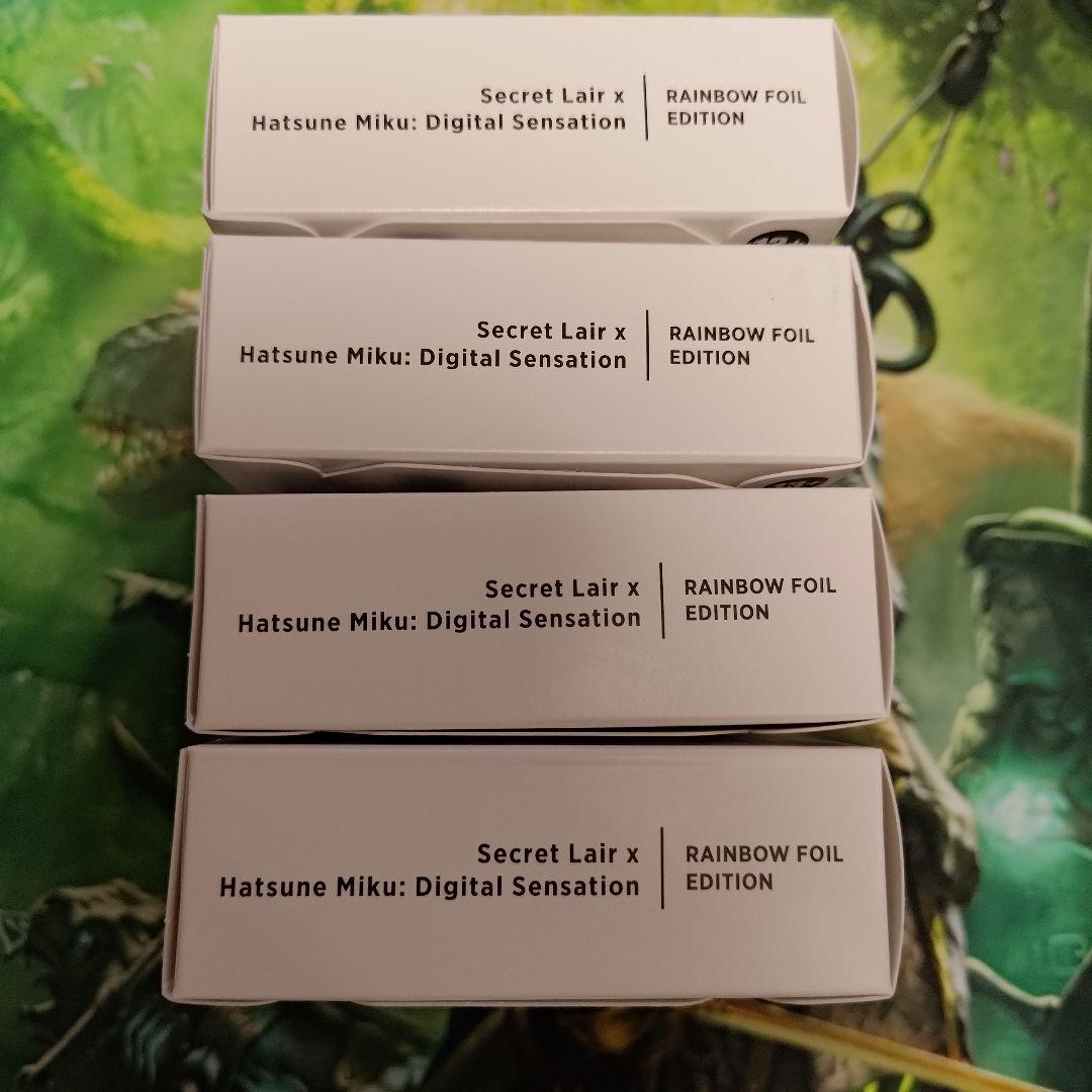 MTG Secret Lair 初音ミク 夏 日本語 FOIL 未開封 4セット