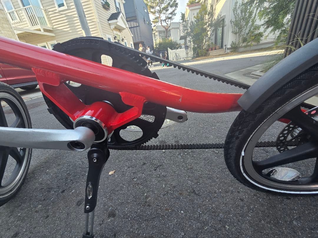 ストライダ　STRIDA　折りたたみ自転車 赤