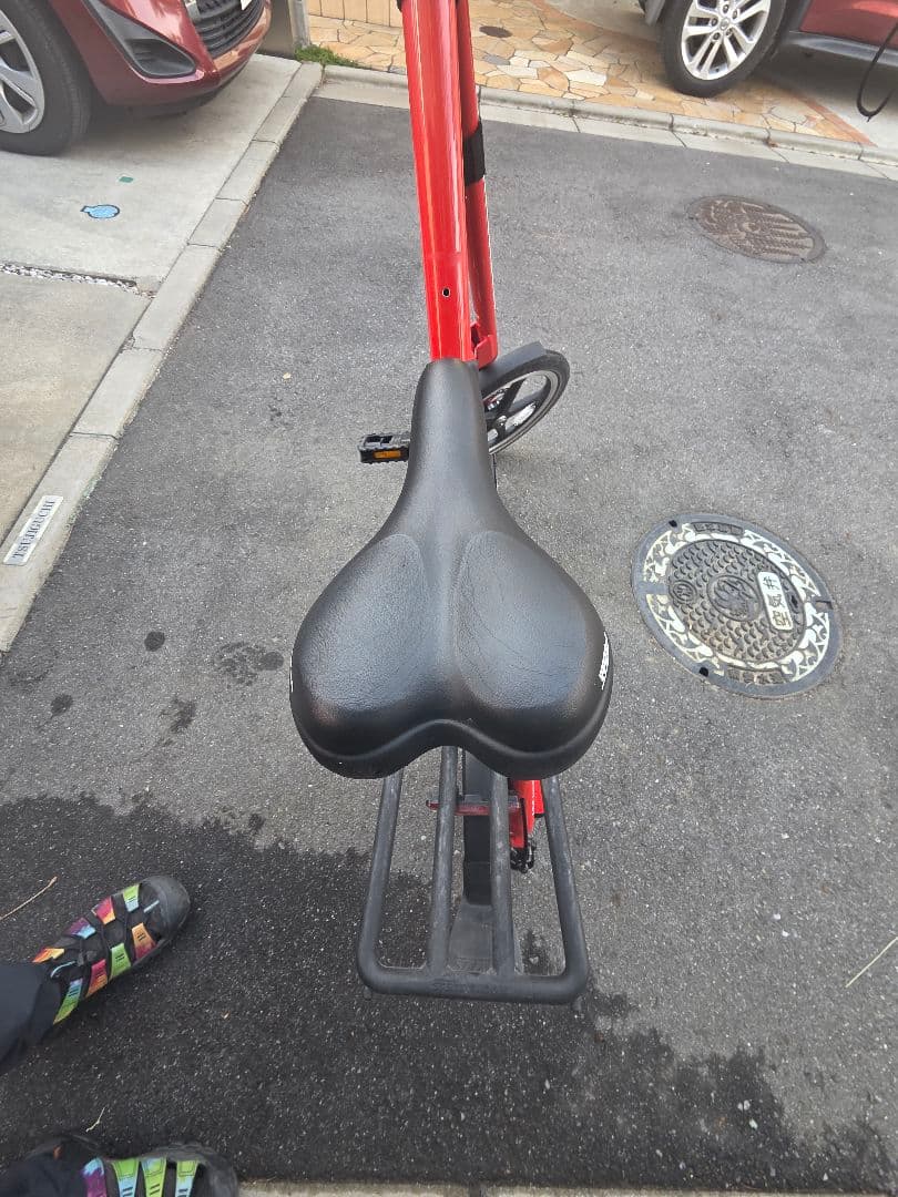 ストライダ　STRIDA　折りたたみ自転車 赤