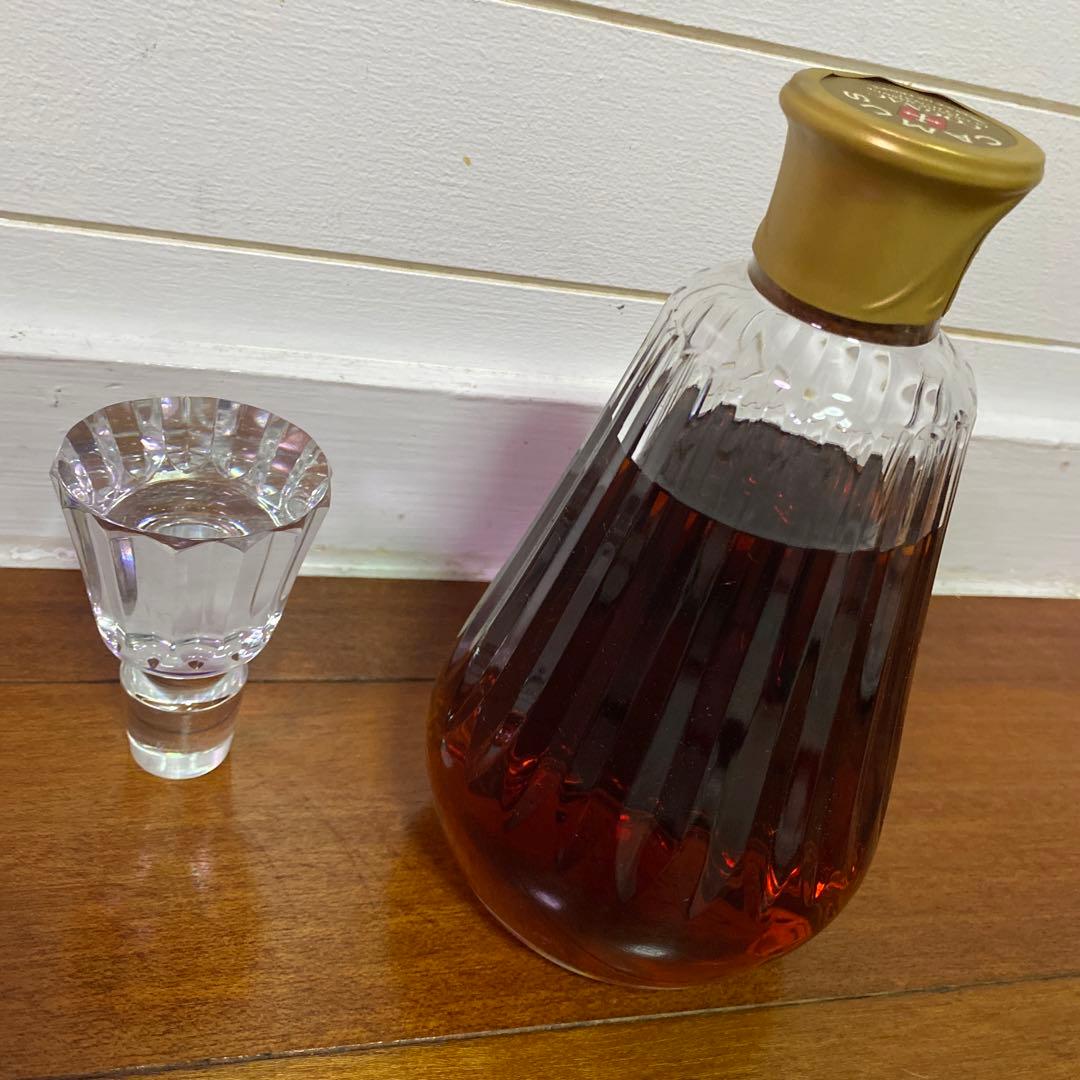 【未開栓】CAMUS　カミュ　バカラ　カラフェ　クリスタルボトル　替栓無　希少品