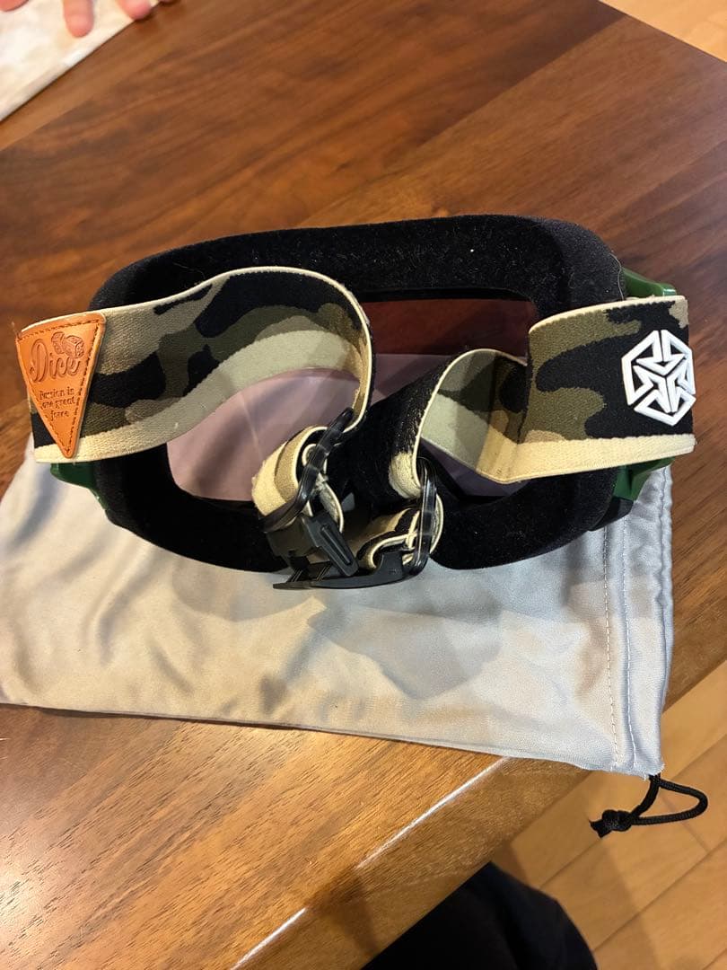 DICE グリーンゴーグル クリアテックスコートとグローブセット