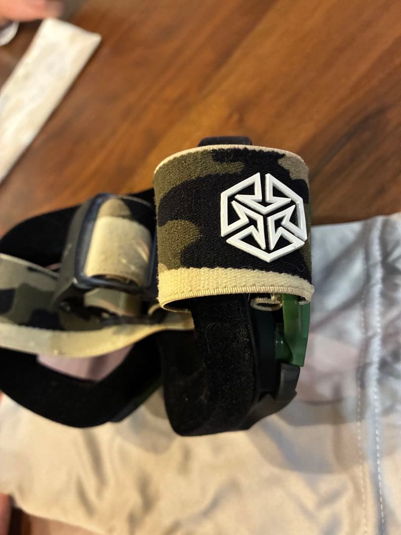 DICE グリーンゴーグル クリアテックスコートとグローブセット