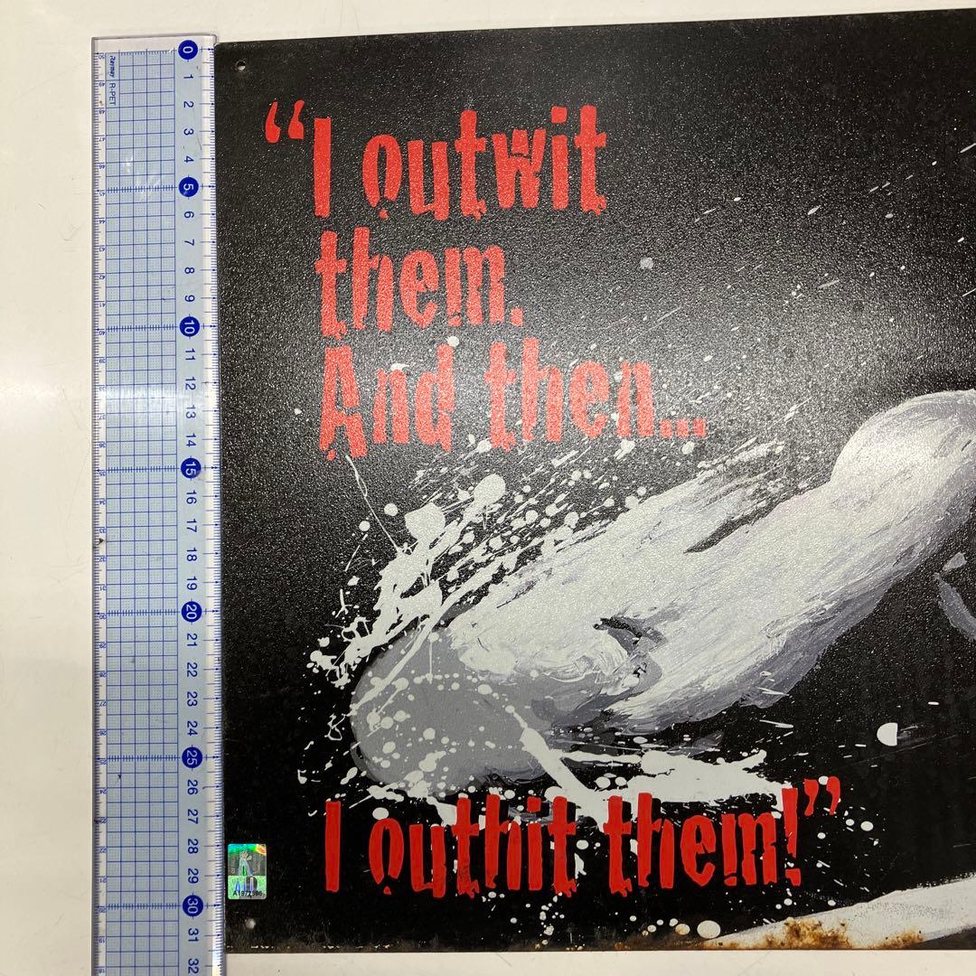 最終価格‼️売り切り‼️モハメドアリ　　ブリキの看板