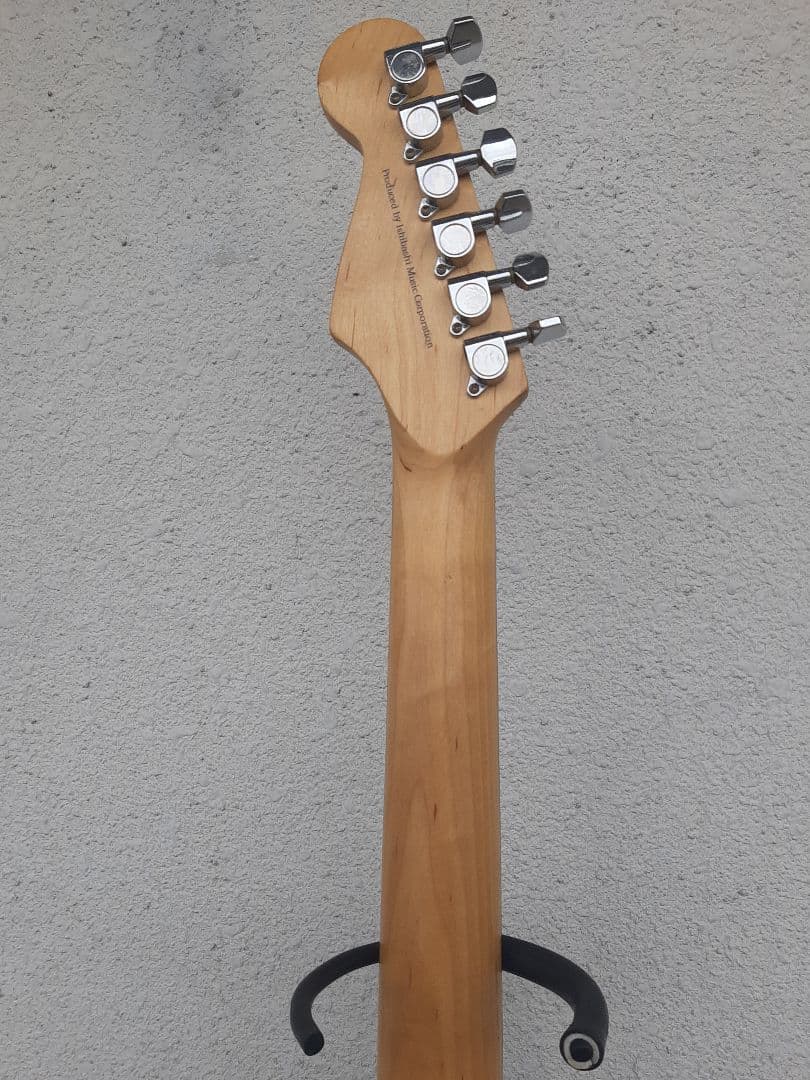 最終値下げ世界に1本ＡＩＹストラトタイプギターSSS赤完全調整済ノイズレス