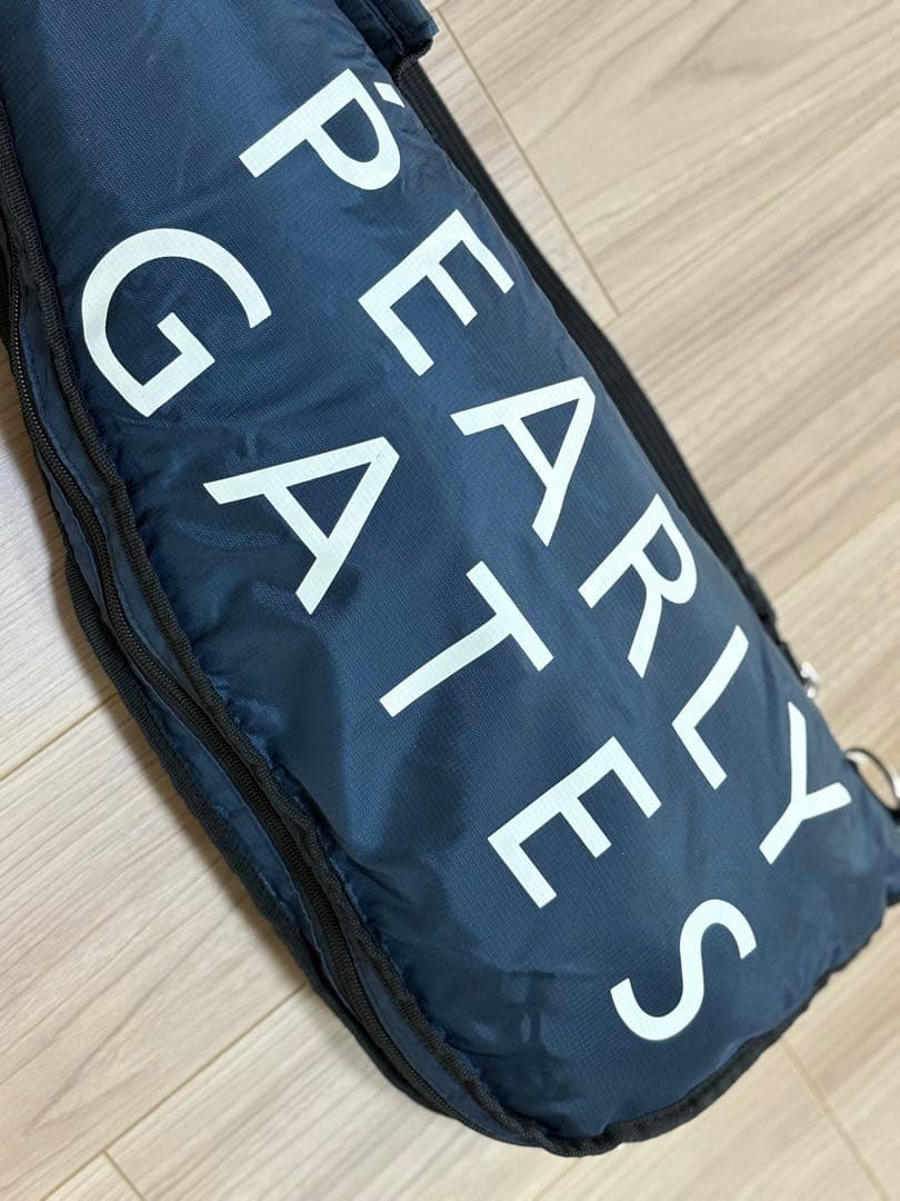 【PEARLY GATES ゴルフ クラブケース】ほぼ未使用 ネイビー