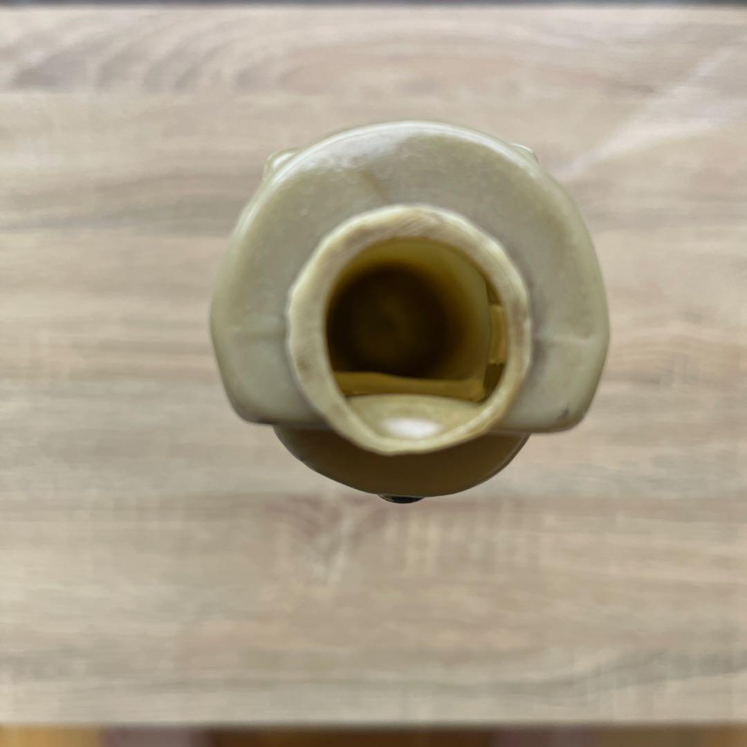 骨董　時代ガラス　超希少　高麗神社　将軍標　練りガラス　エナメル彩色　御神酒入れ