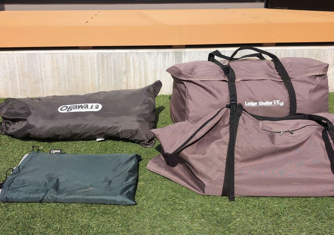 ロッジシェルターtc　インナーテント付き　ファミリーテント