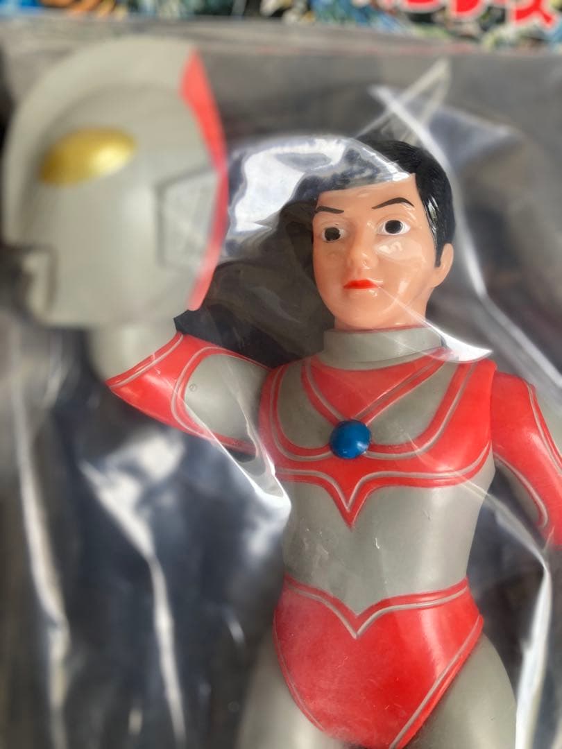 最終価格【ブルマァク】マスク取れ大帰ってきたウルトラマン(レトロカラー)