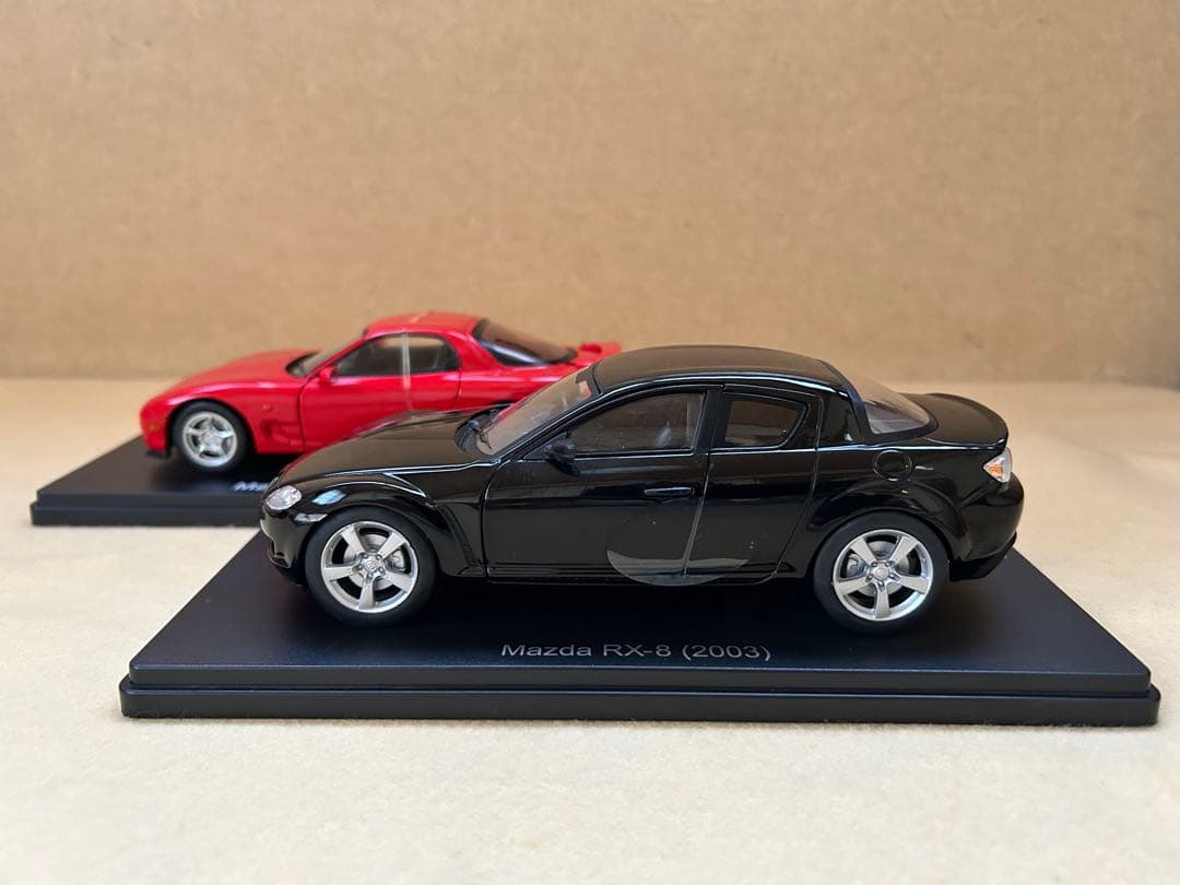 【美品】国産名車コレクション　RX-7 RX-8