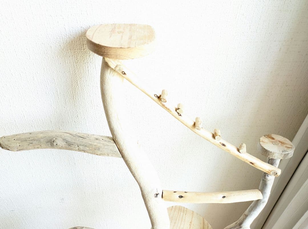 流木止まり木・バードタワー『癒しの森』高さ98cm