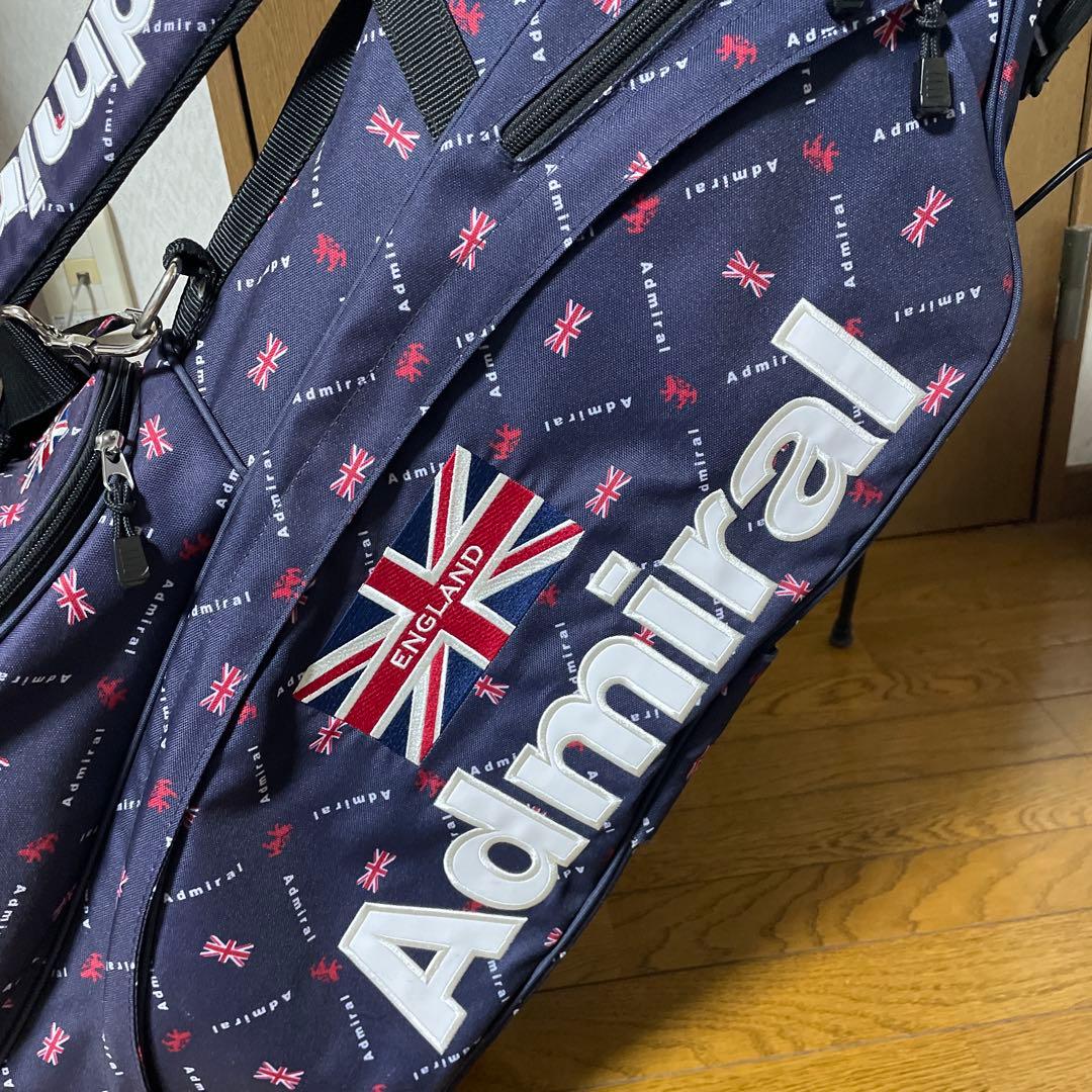 Admiral アドミラル ネイビー ゴルフバッグ・キャディバッグ