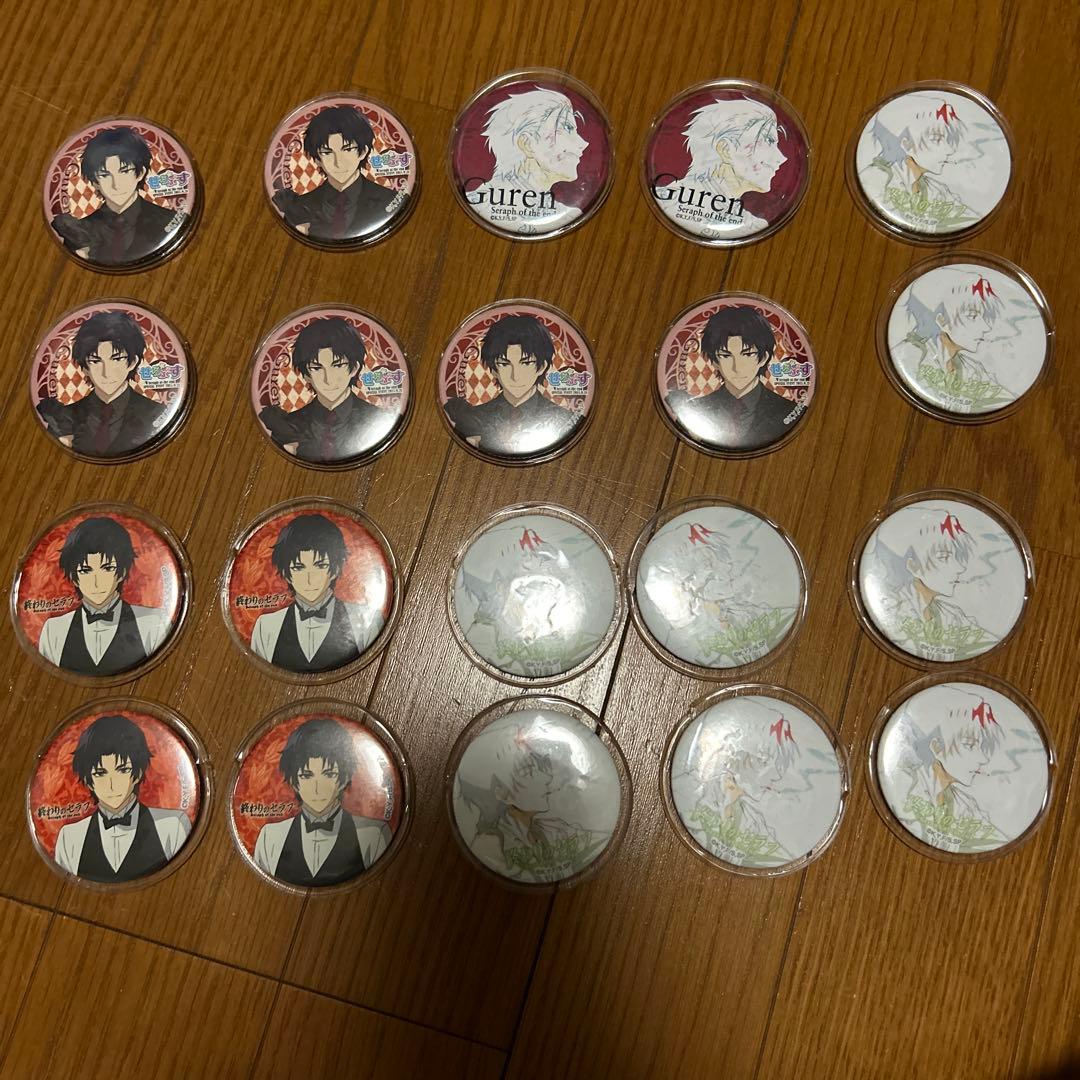 終わりのセラフ　缶バッジ　まとめ売り