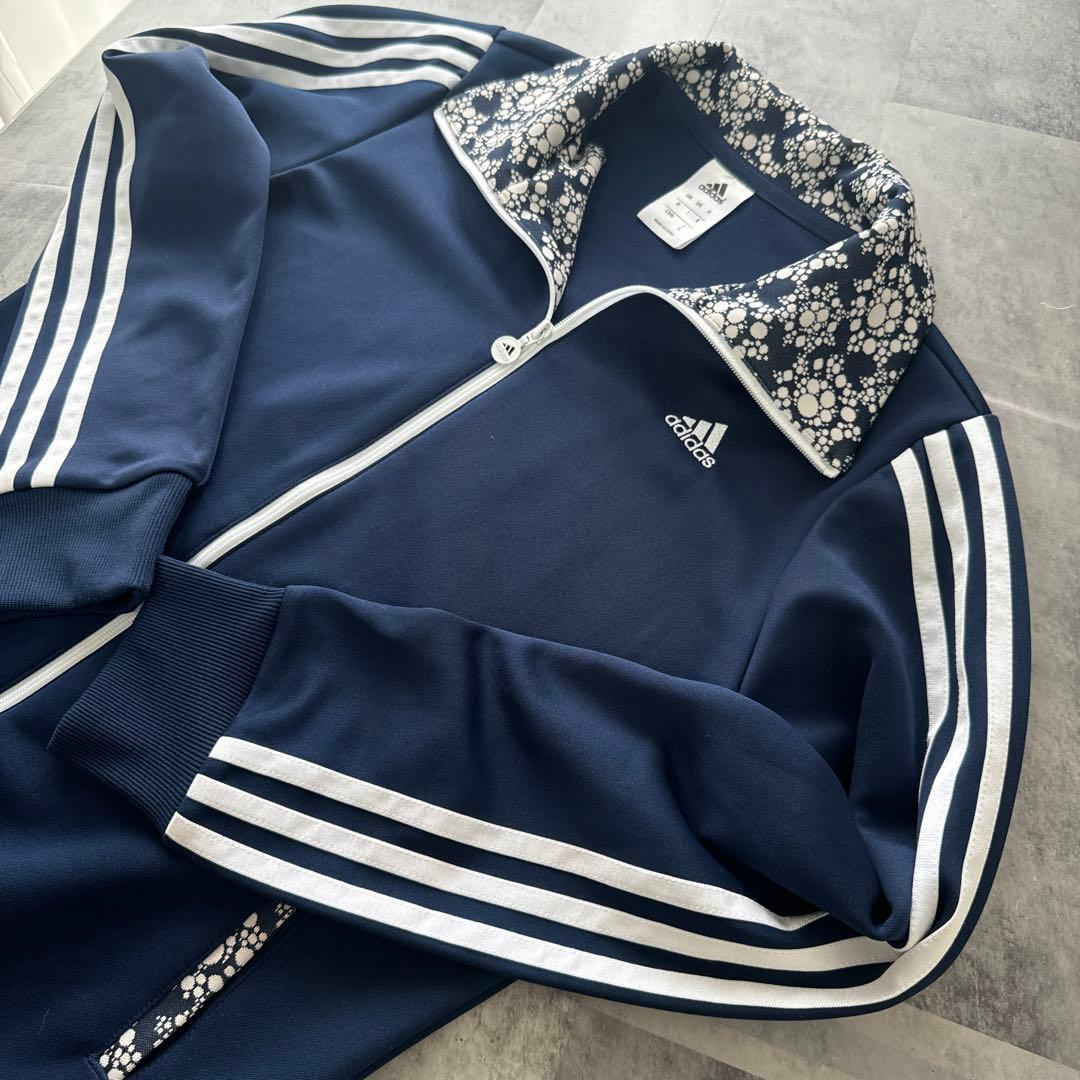【 希少 】adidas トラックジャケット 花柄 上下 セットアップ