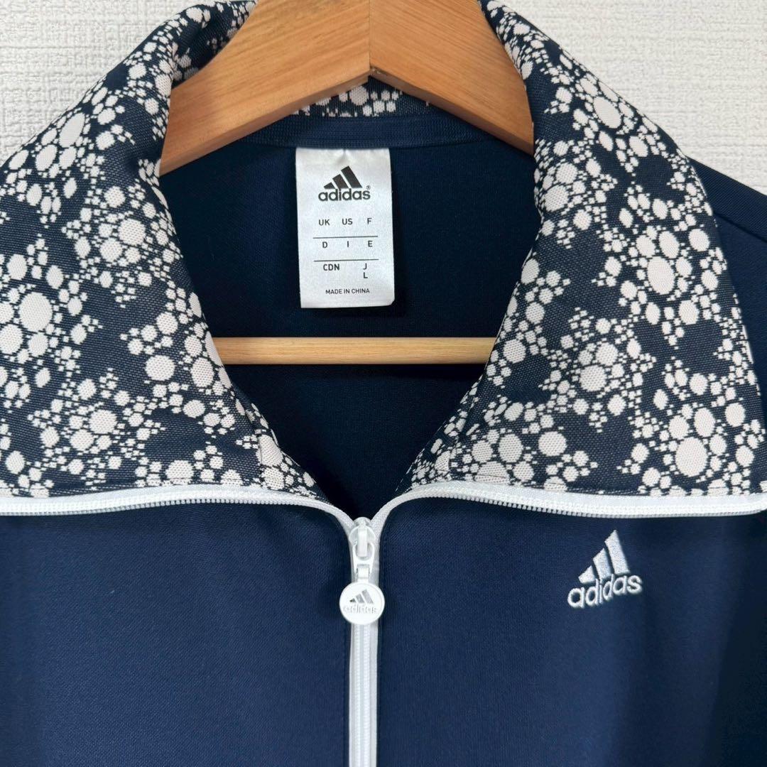 【 希少 】adidas トラックジャケット 花柄 上下 セットアップ